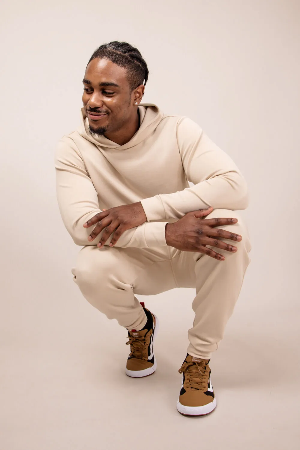1897 Active Ultimate Hoodie for Men in Beige | MJ992-BEIGE