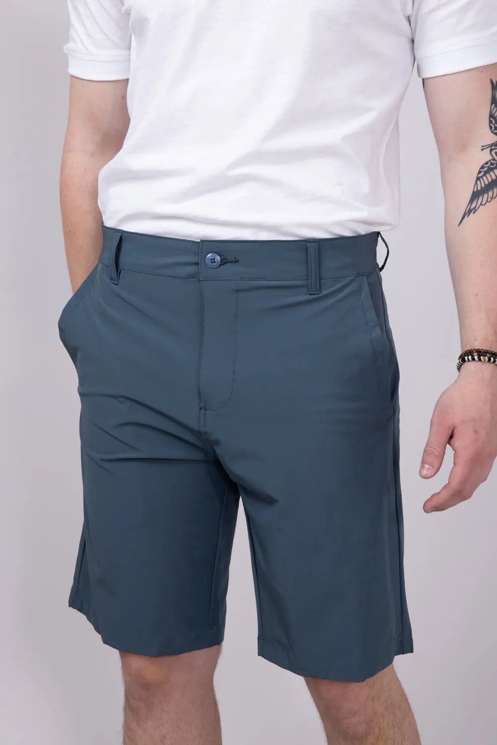 1897 Original Premier Hybrid Shorts for Men in Blue | XR9820-GL-BLUE