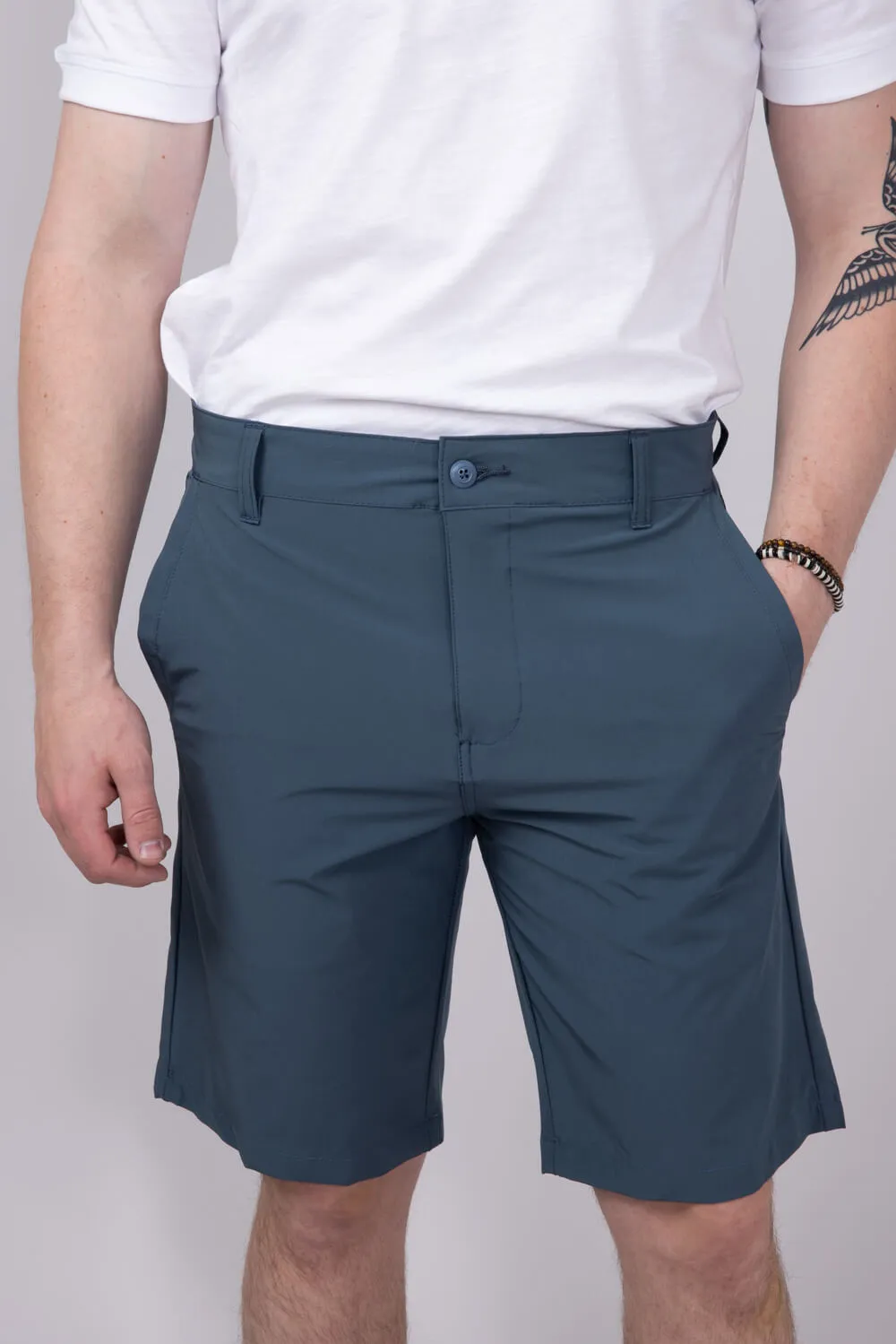 1897 Original Premier Hybrid Shorts for Men in Blue | XR9820-GL-BLUE