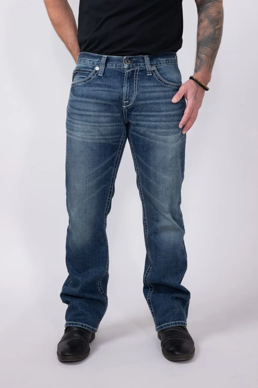 Ariat Coltrane/Silverton Straight Leg for Men | 10027748-SILVERTON
