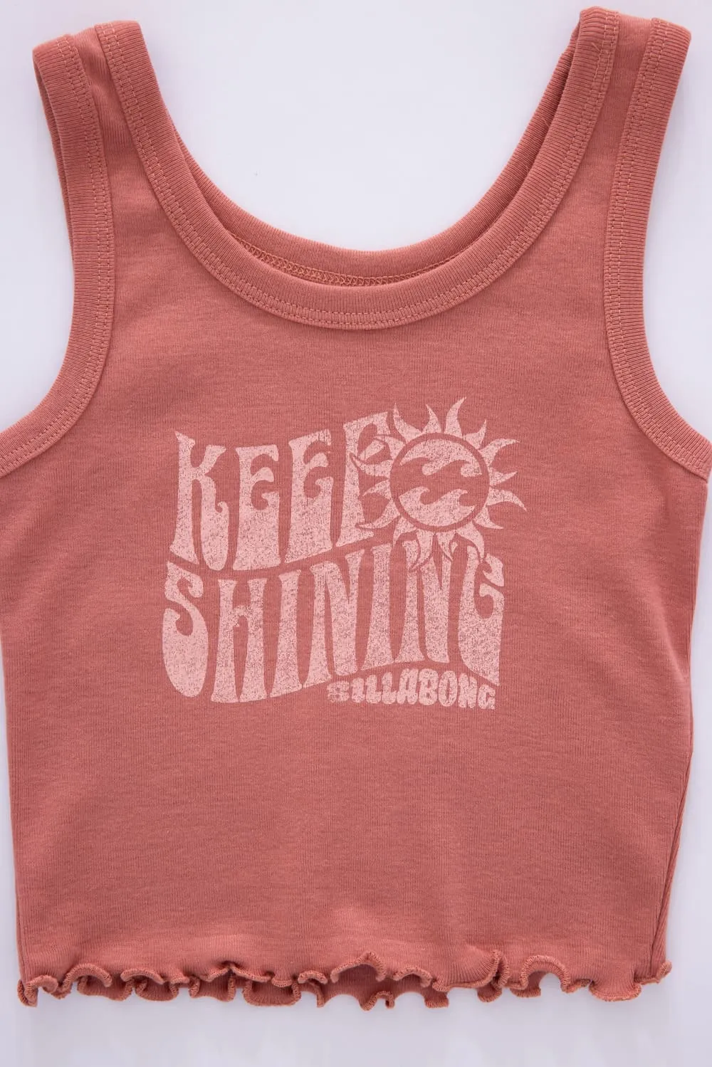 Billabong Youth Keep Shining Tank Top for Girls in Canyon Roses | 25BSSIB33S-669
