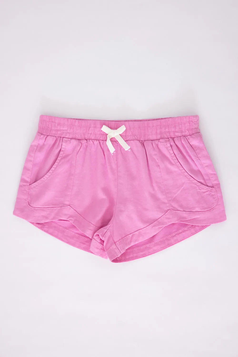 Billabong Youth Mad For You Elastic Waist Shorts for Girls in Pink | BSSIC05S-684