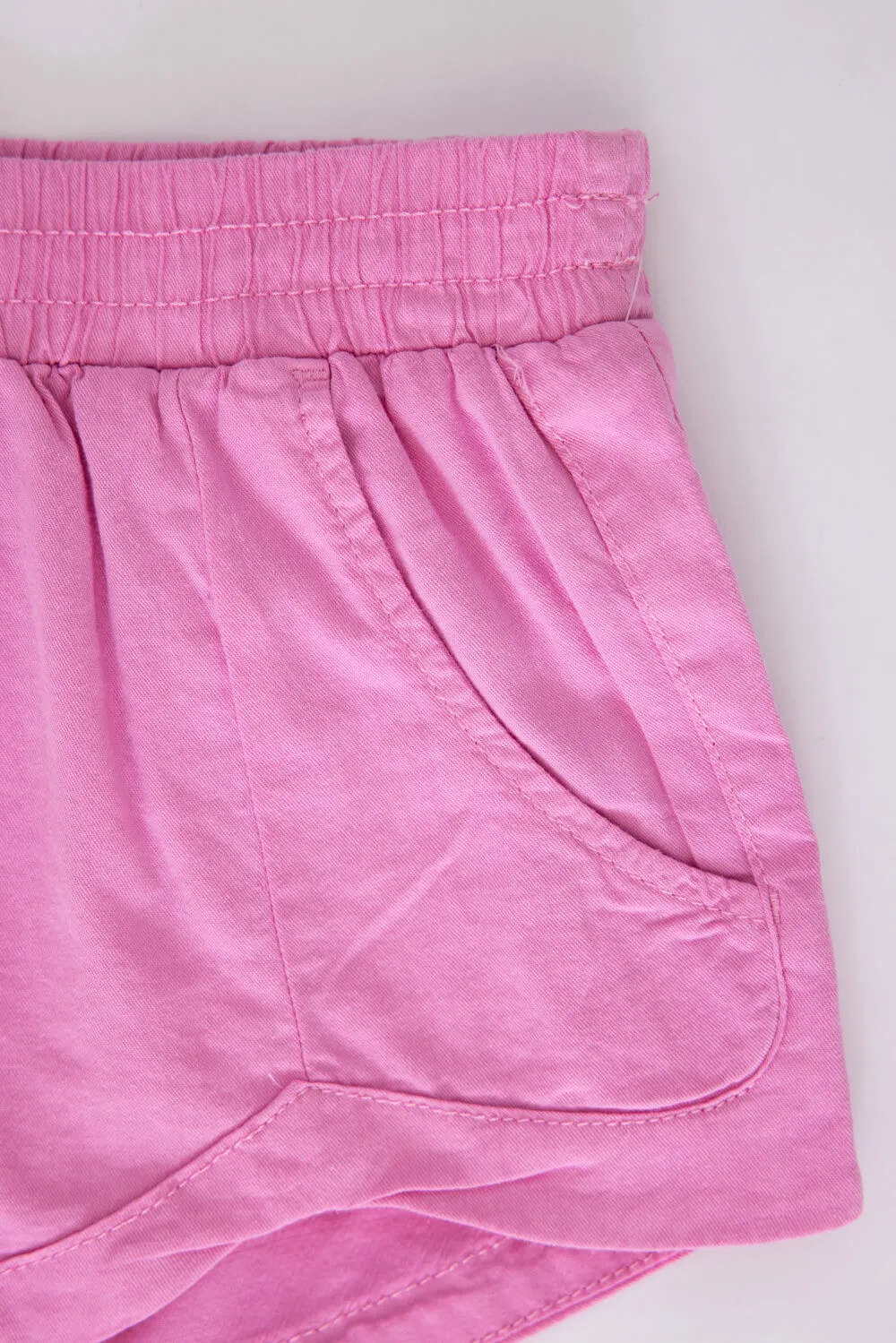 Billabong Youth Mad For You Elastic Waist Shorts for Girls in Pink | BSSIC05S-684