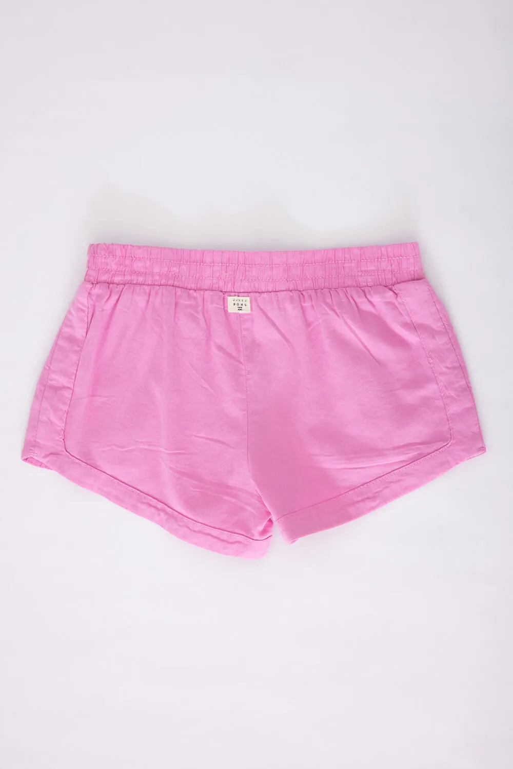 Billabong Youth Mad For You Elastic Waist Shorts for Girls in Pink | BSSIC05S-684