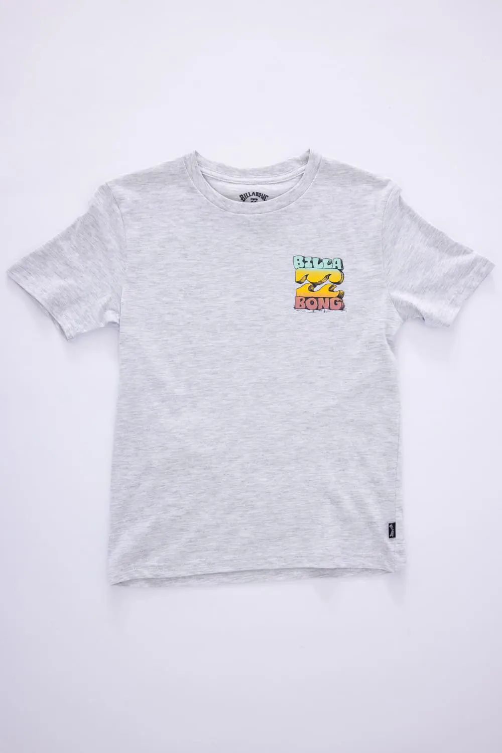 Billabong Youth Sunset Stack T-Shirt for Boys in Light Grey Heather | 25BSSIA15F-051