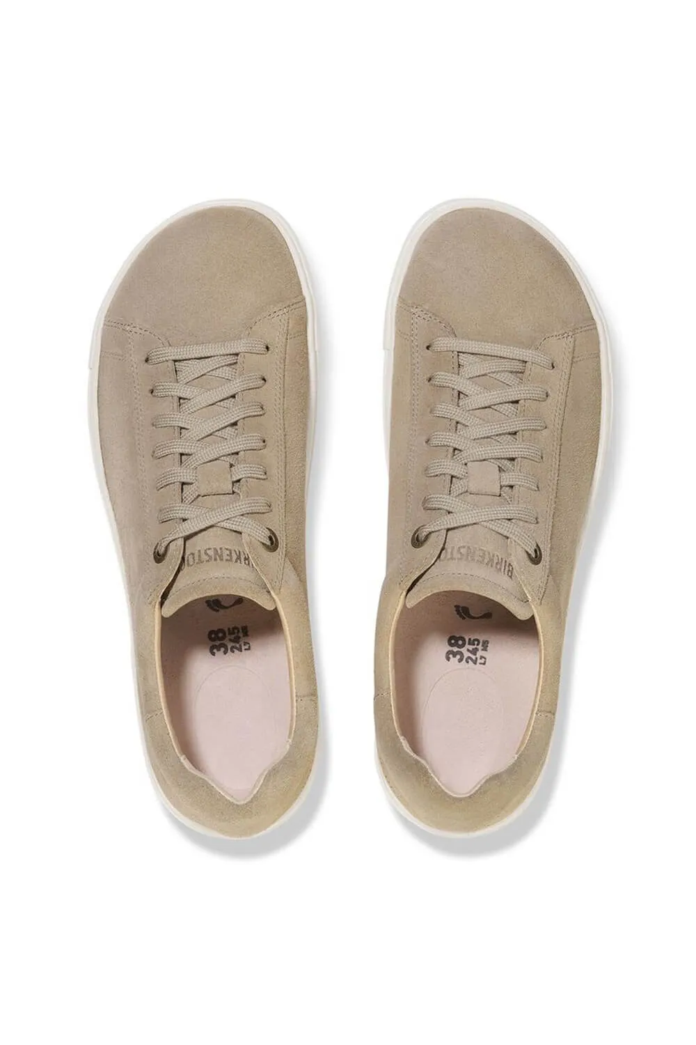 Birkenstock Bend Low Suede Leather Shoes for Men in Taupe | 1028610