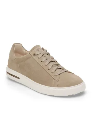 Birkenstock Bend Low Suede Leather Shoes for Men in Taupe | 1028610