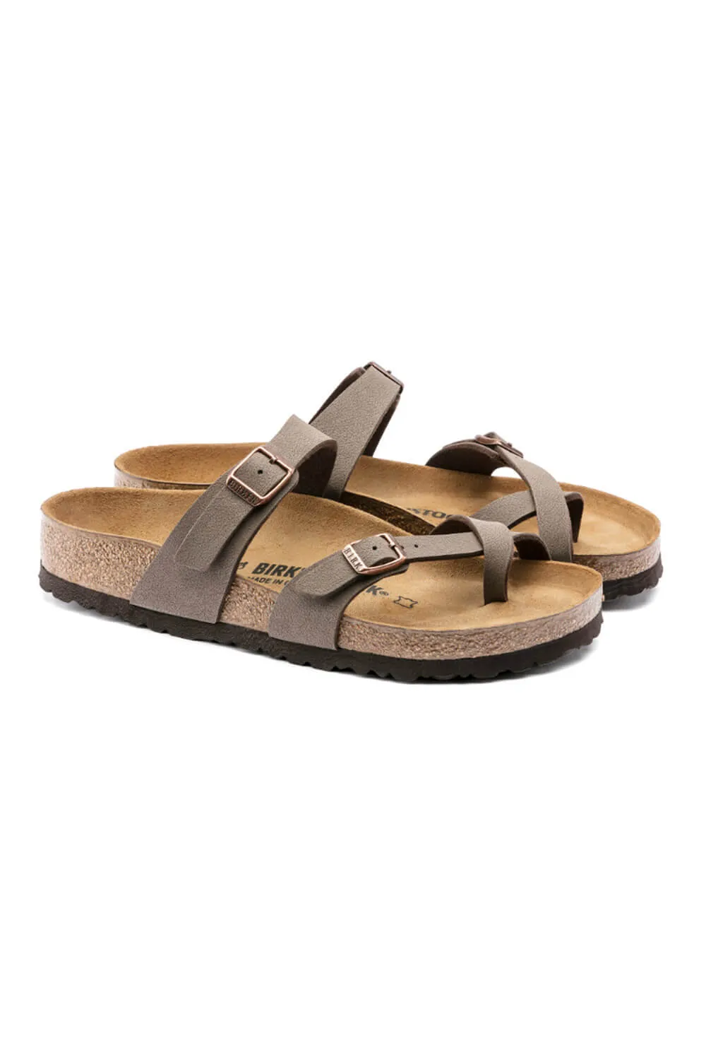 Birkenstock Mayari Birkibuc Sandals for Women in Mocha | 71061