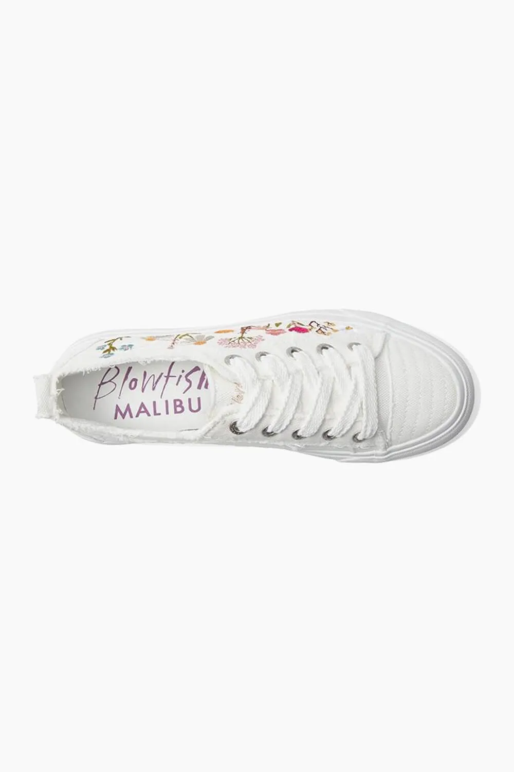 Blowfish Malibu Sadie-Sun Floral Sneakers for Women in White | ZS-1698-999