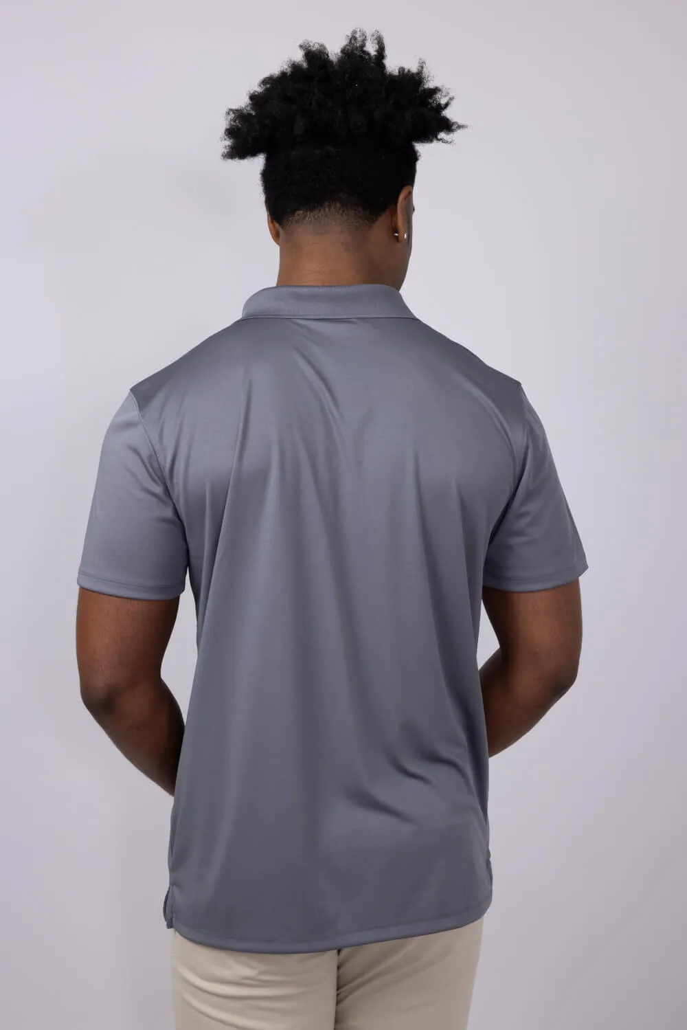 Carhartt Force Pocket Polo Shirt for Men in Steel | 106901-STL-STEEL