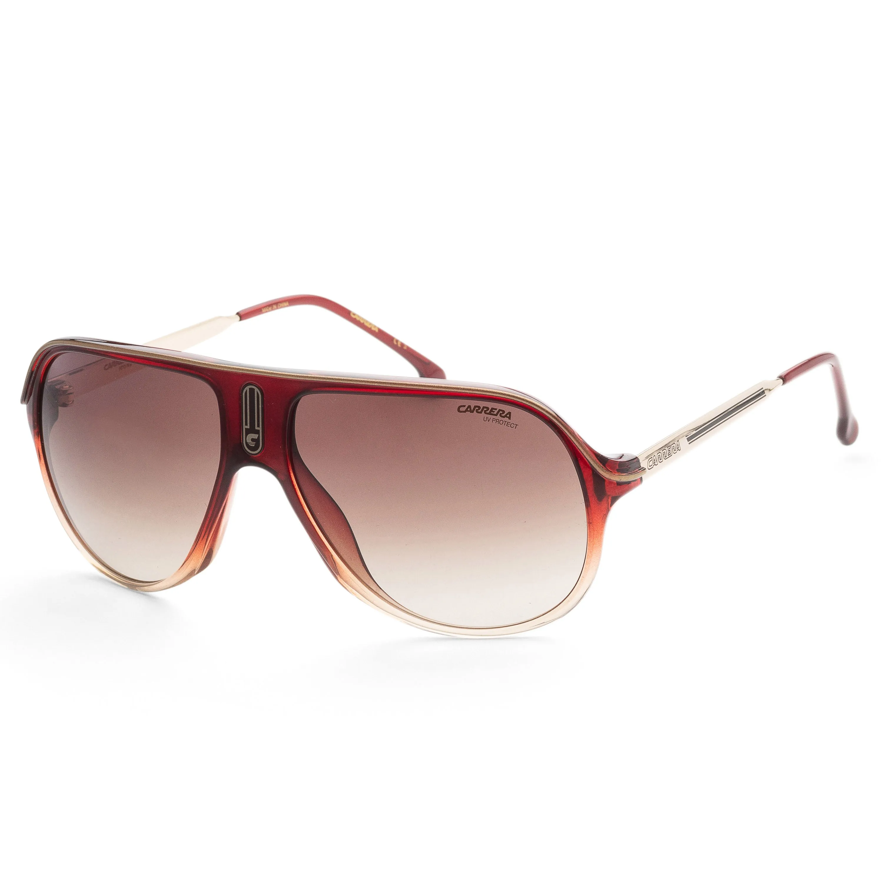Carrera Unisex Burgundy Shaded 62mm Sunglasses