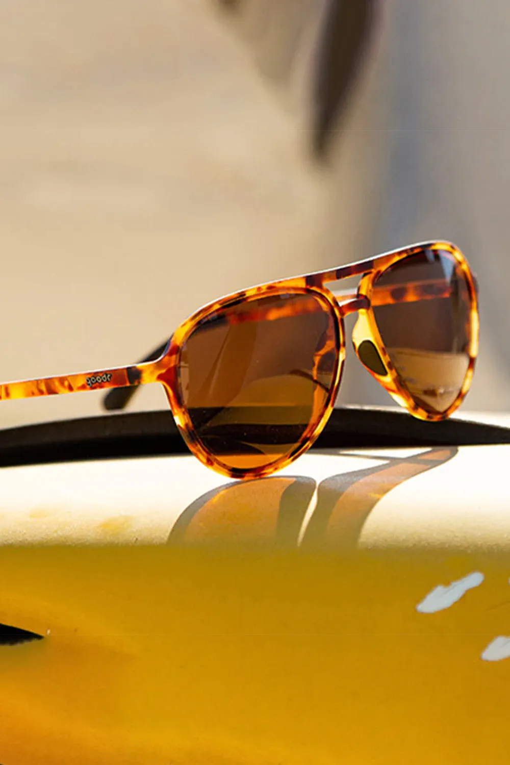 goodr Amelia Earhart Ghosted Me in Brown | MG-TR-BR1-NR