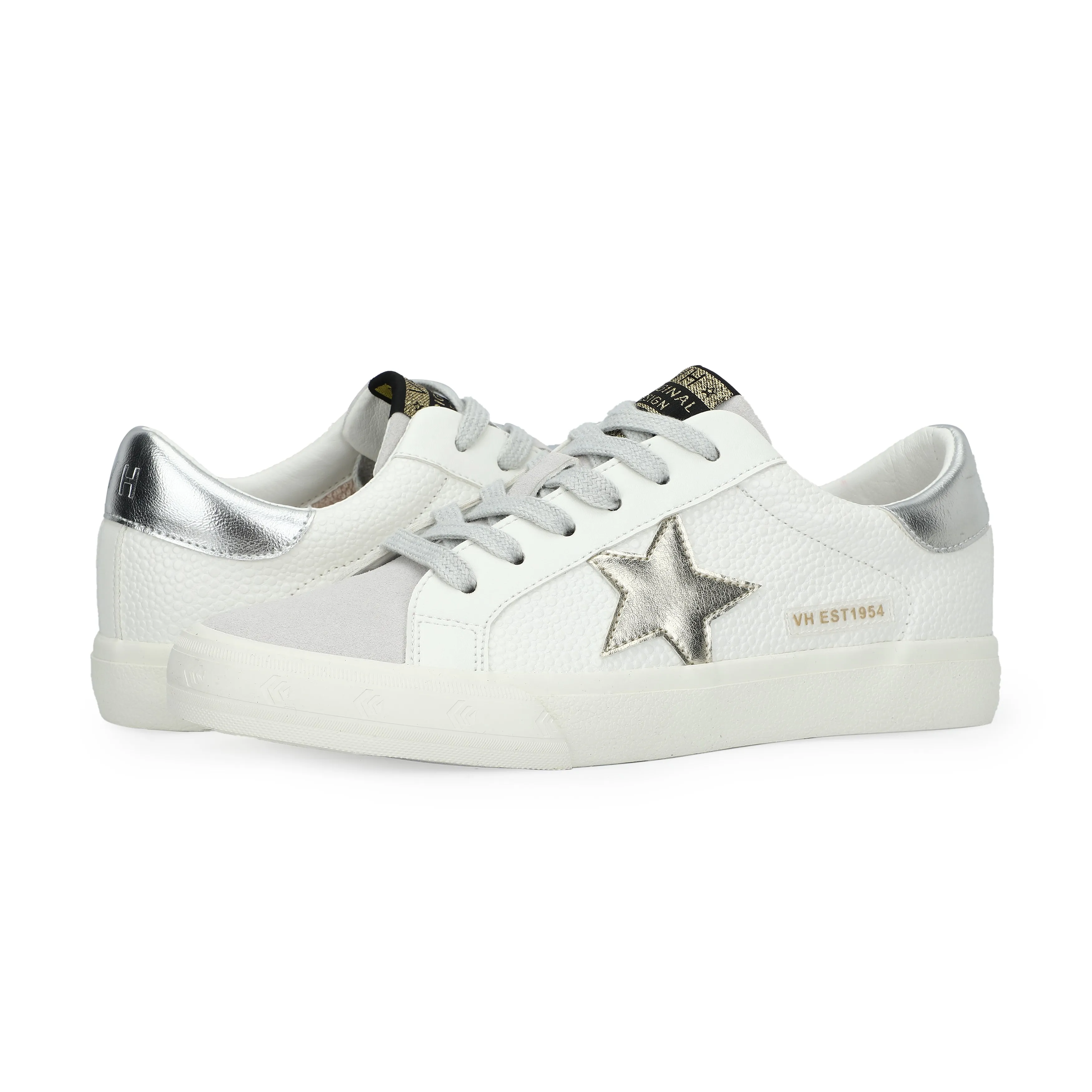 GRANDE - WHITE PEBBLED/WASHED SILVER