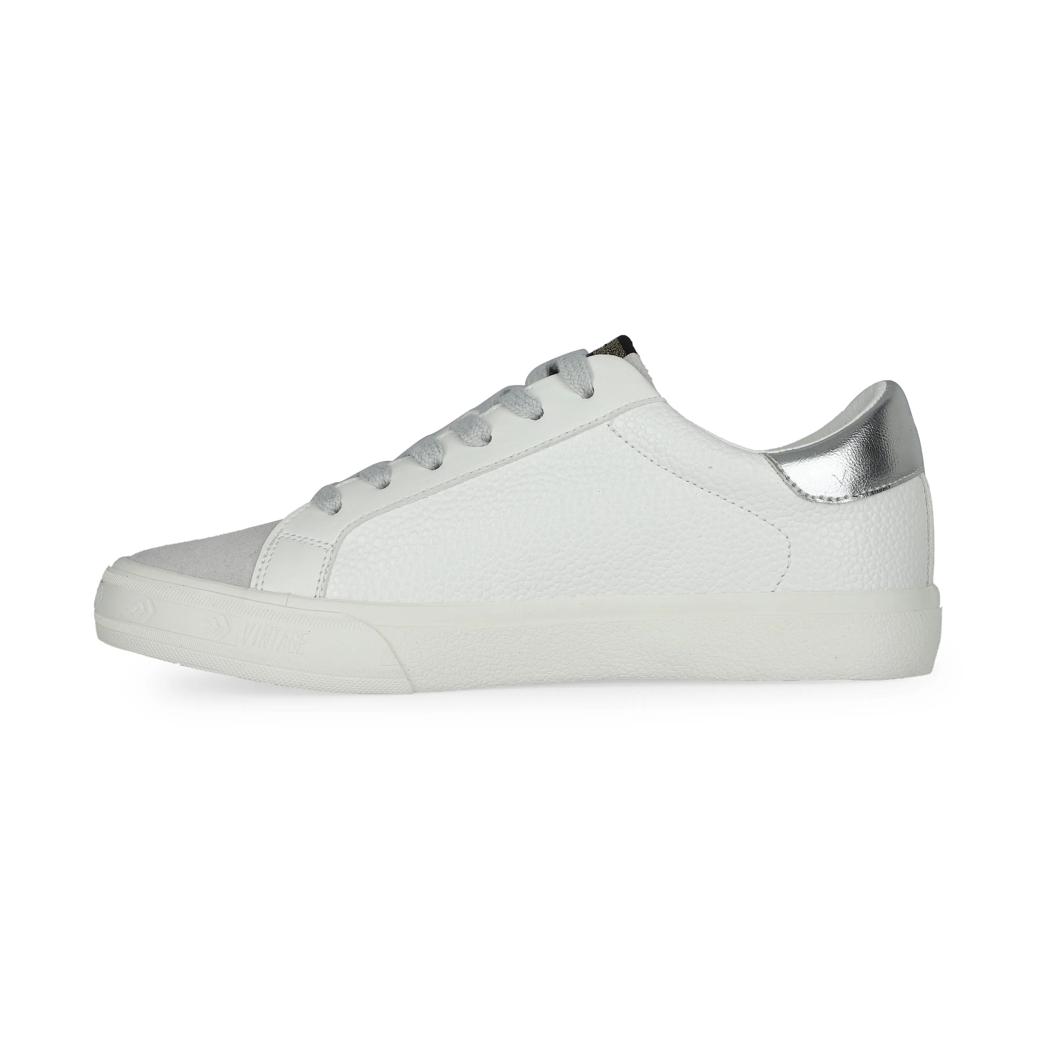 GRANDE - WHITE PEBBLED/WASHED SILVER