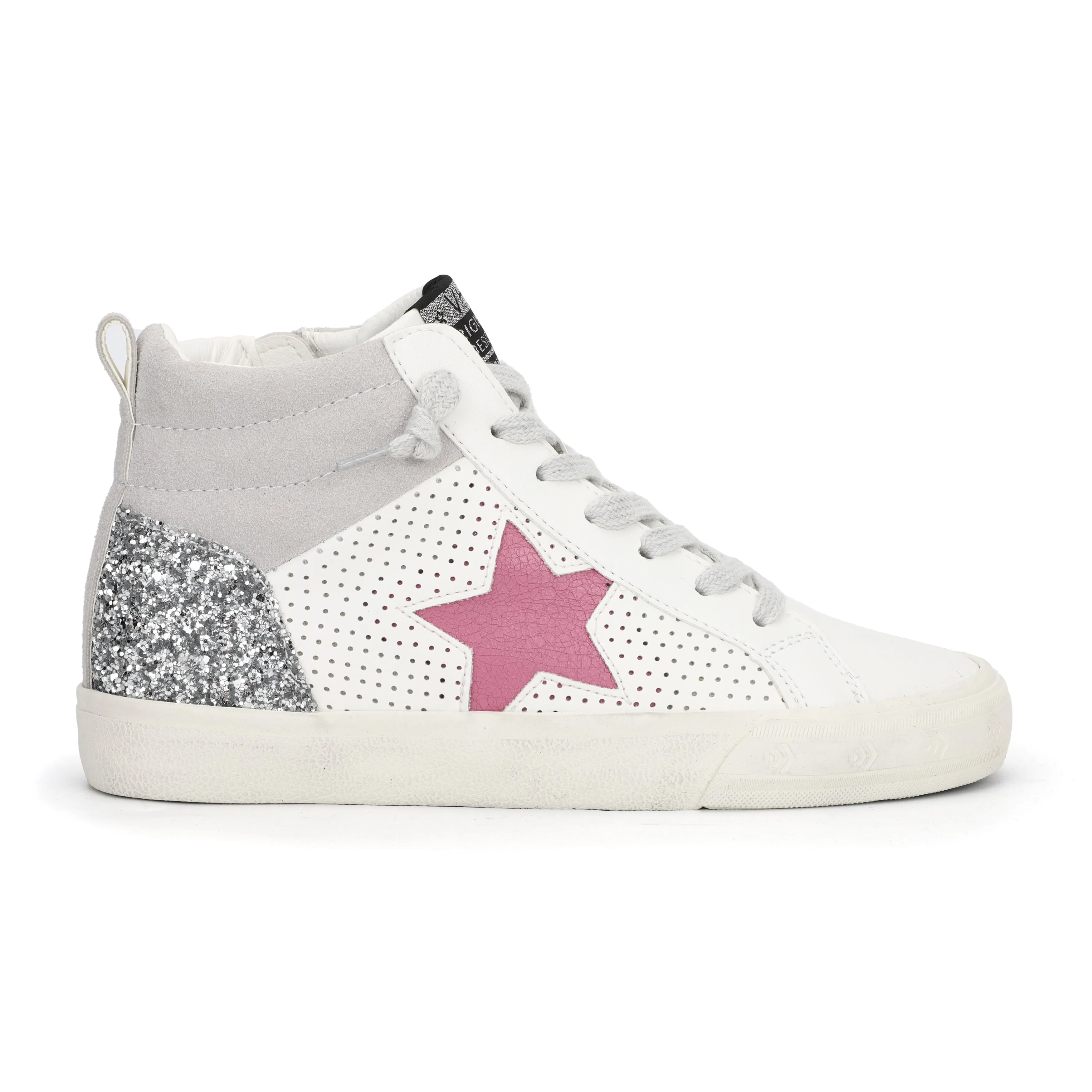 LESTER - WHITE GREY PINK