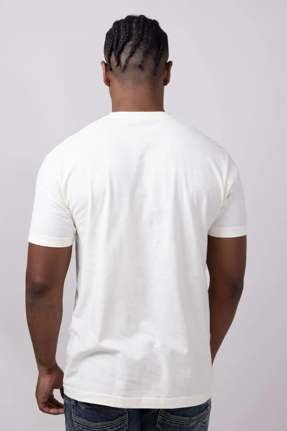 Miller Wildlife Duck T-Shirt for Men in Cream | 16148_608A-CREAM