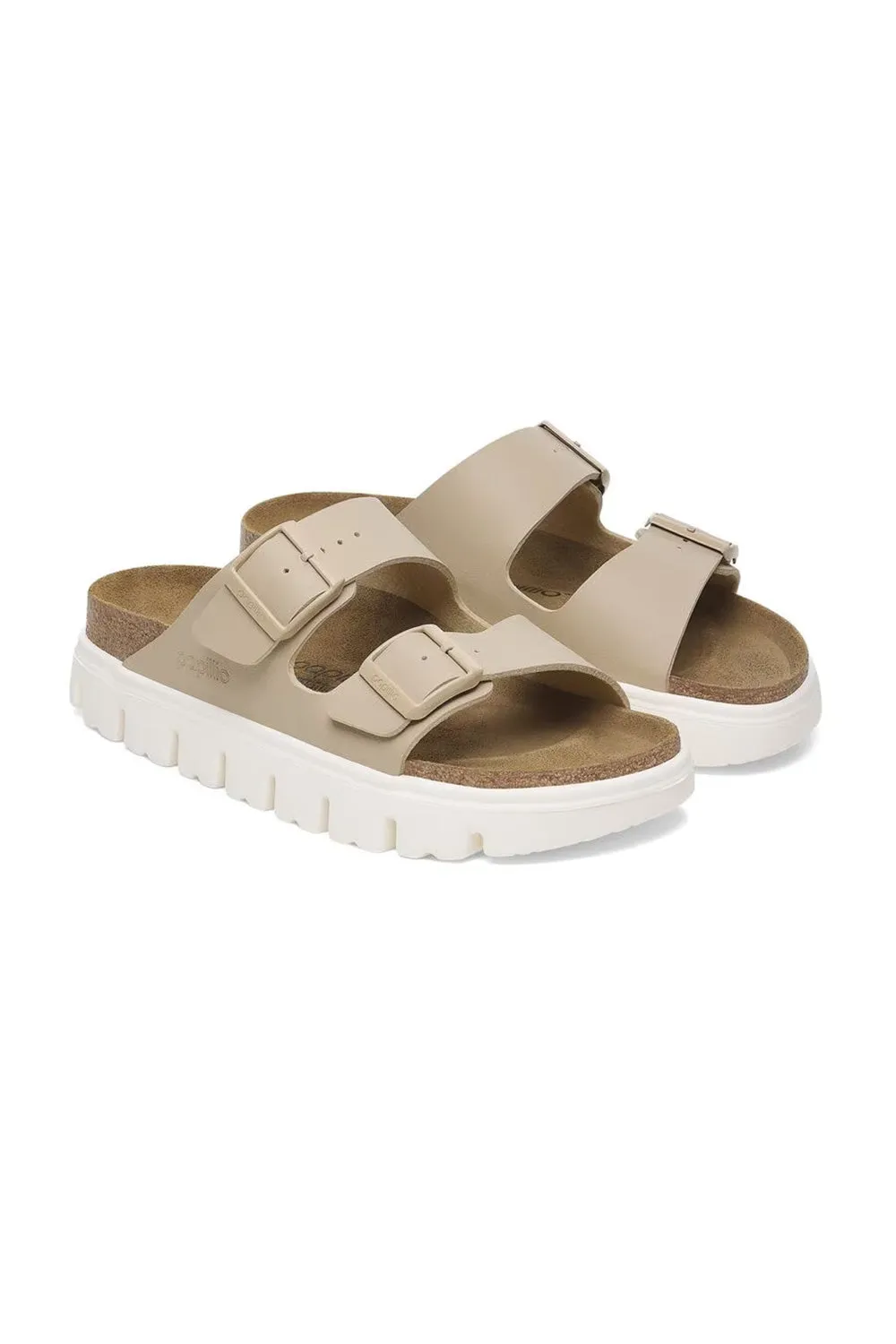 Papillio by Birkenstock Arizona Chunky Birko-Flor Sandals for Women in Sandcastle | 1029094