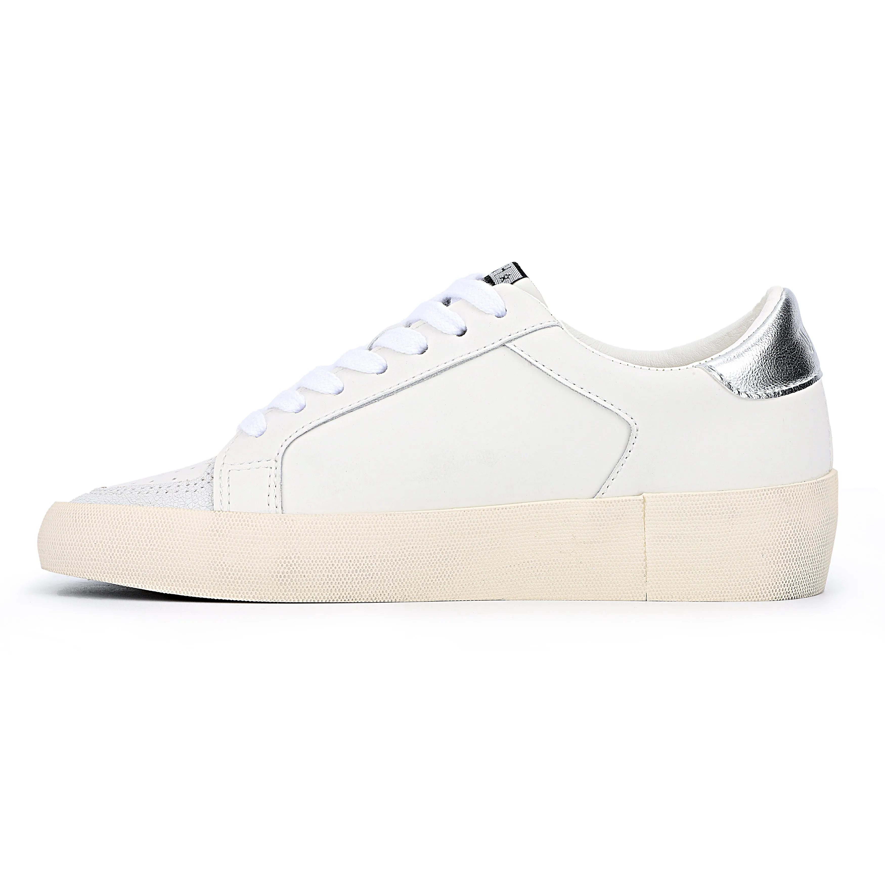 QUINN - WHITE/ SILVER