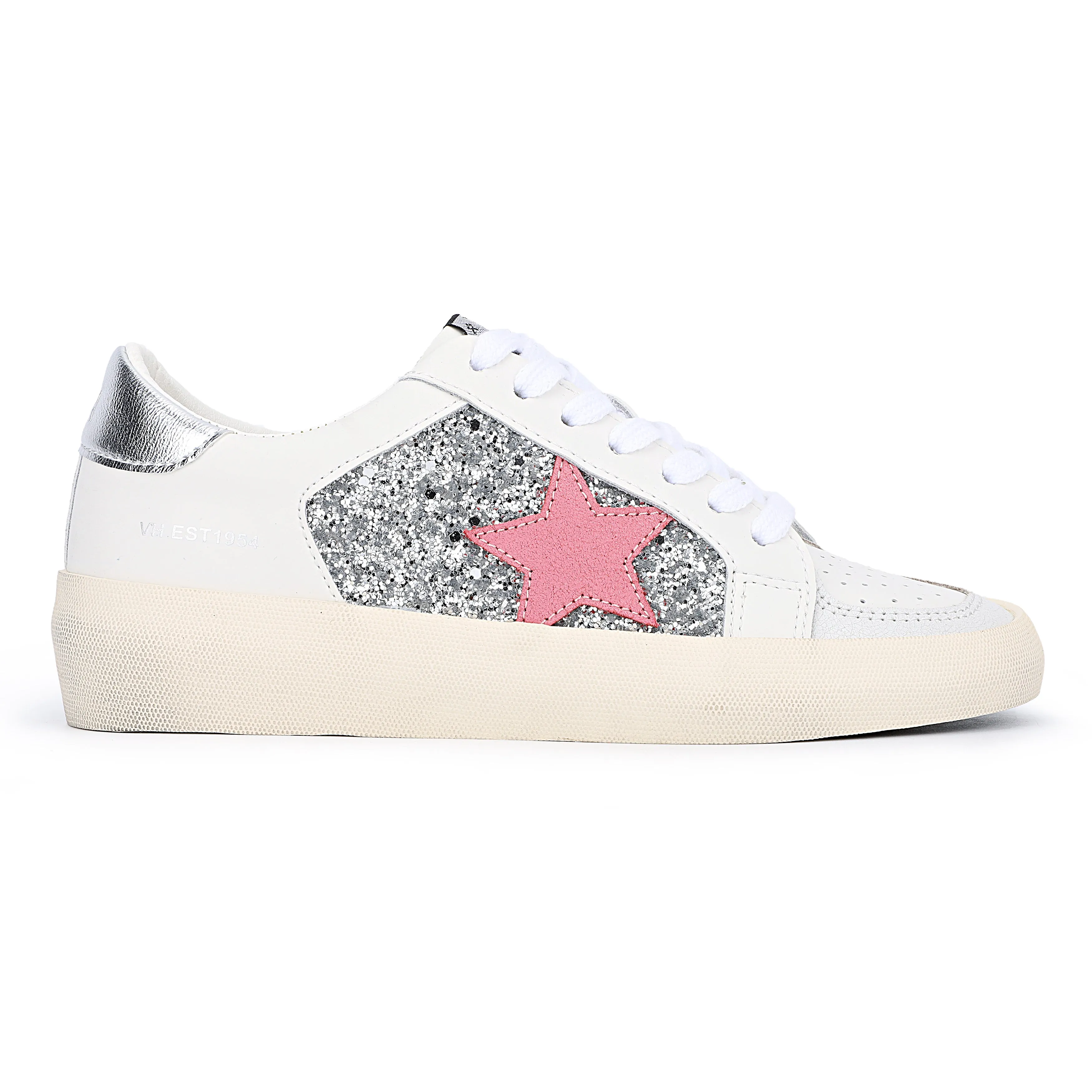 QUINN - WHITE/ SILVER