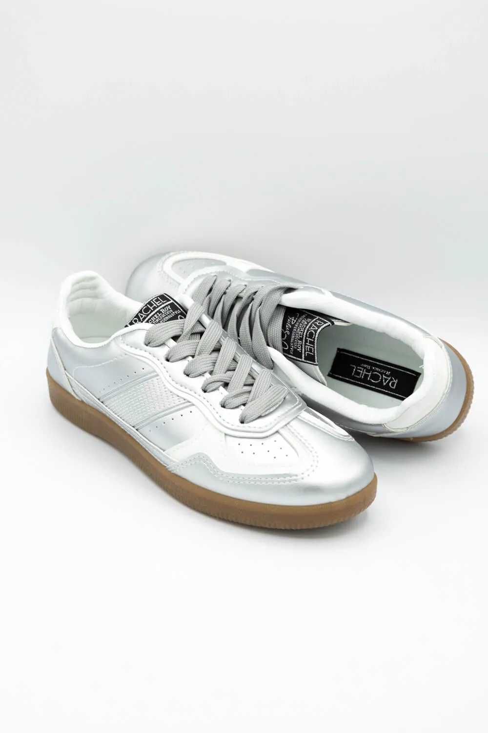 Rachel Roy Riz Sneakers for Women in Silver | RIZ-SILVER