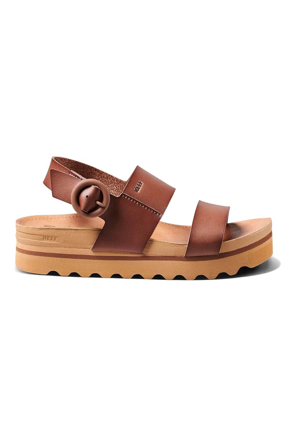 Reef Vista Hi Buckle Sandals for Women in Brown | CJ3966