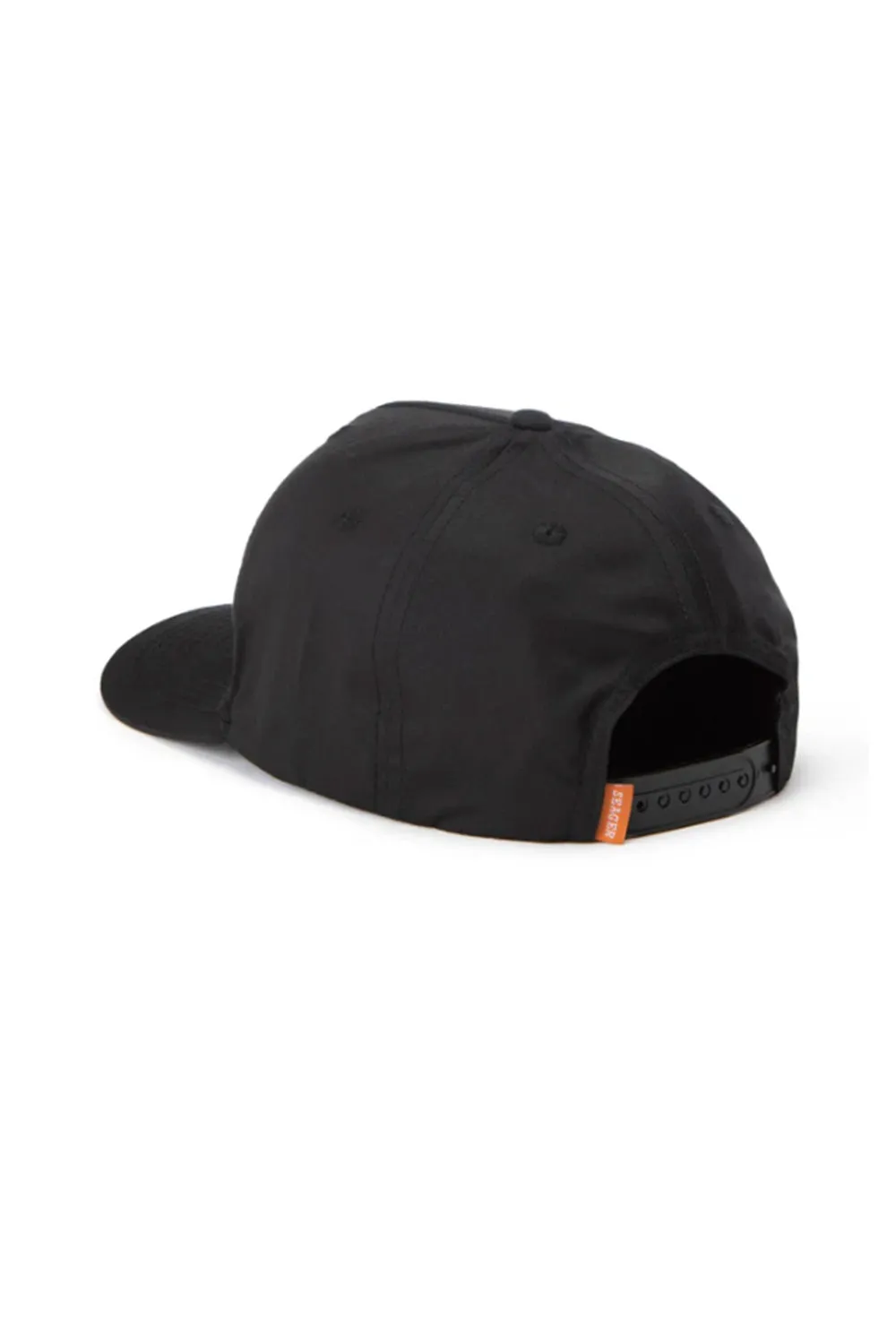 Seager Bradley Snapback Hat for Men in Black | MHS23BRADBLK