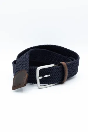 Stretch Elastic Belt for Men in Navy | 85247-NAVY