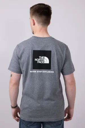 The North Face Core Box Graphic T-Shirt for Men in Grey | NF0A8B6K-CQI-GREY