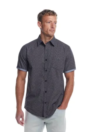 Weatherproof Vintage Cotton Poplin Button Up Shirt for Men in Dress Blues | S2584244GK-DRESS BLUES